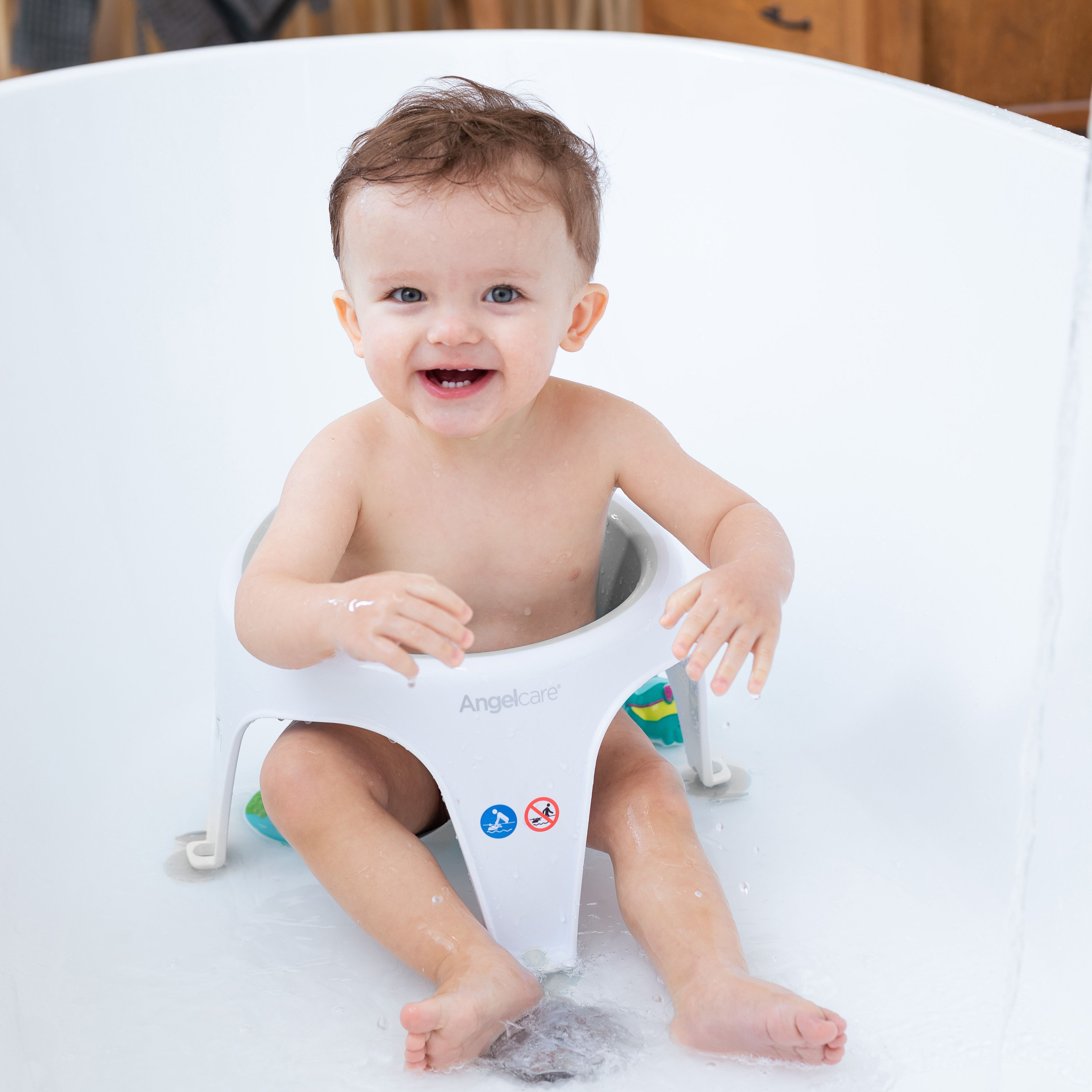Сиденье для купания детей Angelcare Bath Ring, серый купить с