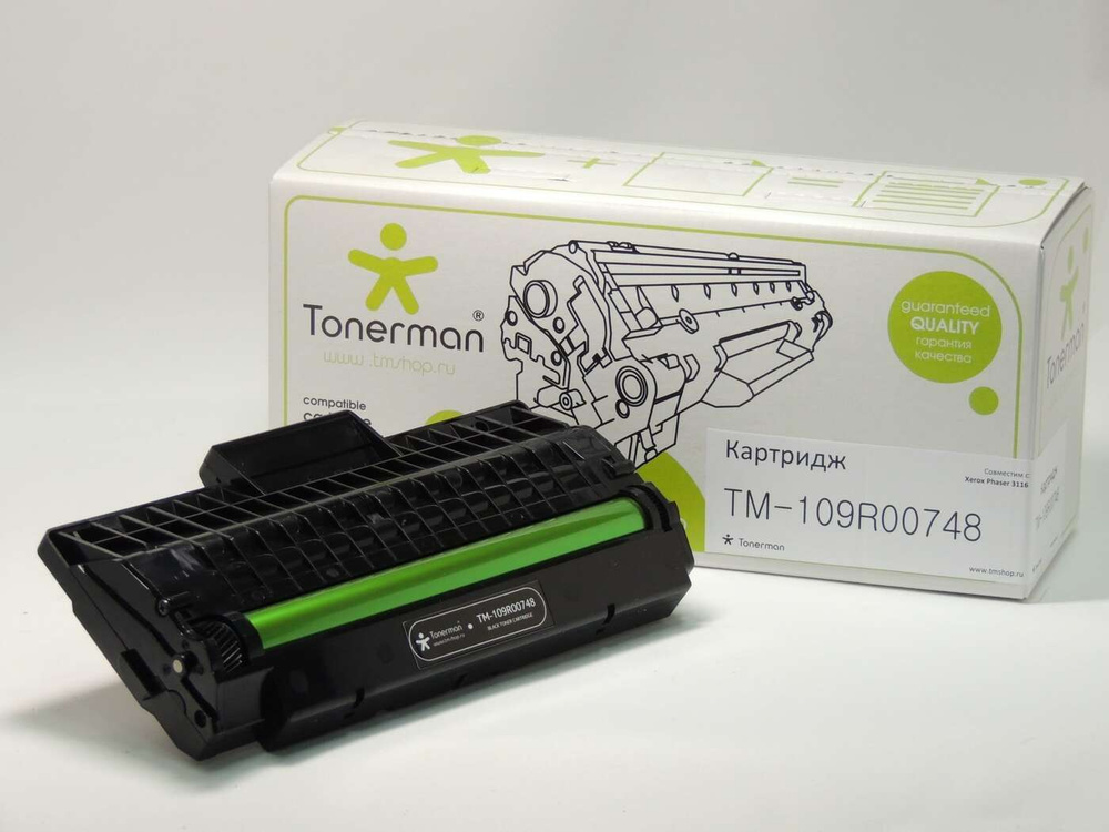 Картридж Tonerman 109R00748 для Xerox Phaser 3116 #1