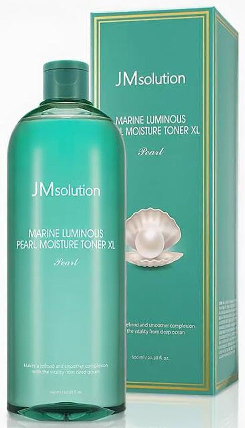 JMsolution Тонер для лица с экстрактом жемчуга Marine Luminous Pearl Moisture Toner XL (Pearl), 600 мл #1