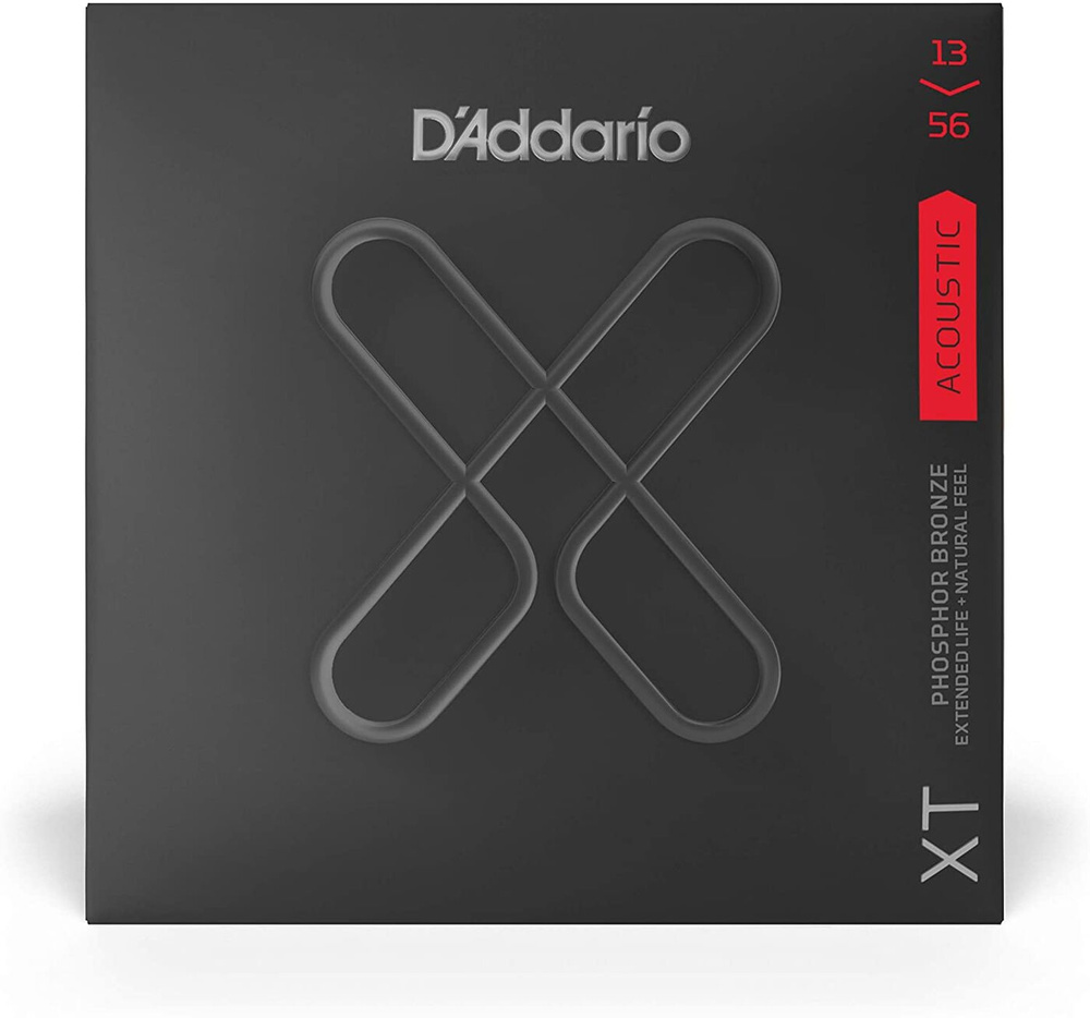 Струны для акустической гитары D'Addario XTAPB1356 13-56, бронза фосфорная с антикоррозионным покрытием #1