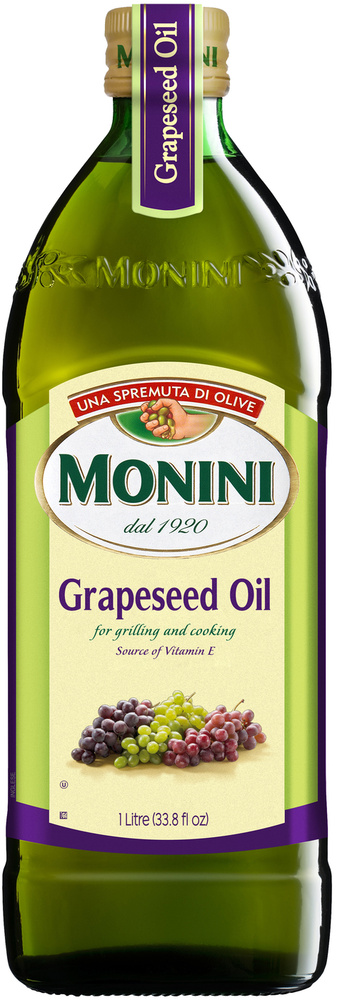 Масло Monini Grapeseed Oil из виноградных косточек, 1 л #1