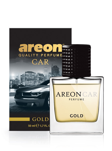 Ароматизатор на зеркало Areon Perfume Gold 50 мл, 704-MCP-04 #1