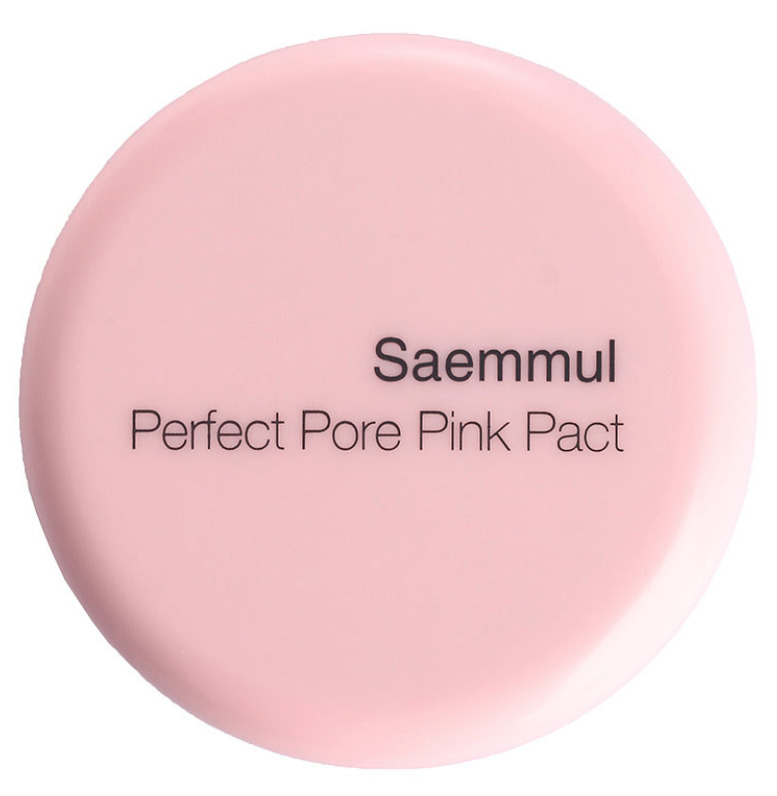 THE SAEM Розовая пудра для проблемной кожи с каламином Saemmul Perfect Pore Pink Pact 11гр  #1