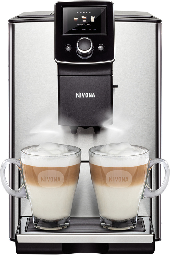 Автоматическая кофемашина Nivona CafeRomatica NICR 825, цветной дисплей, автоматический капучинатор, #1