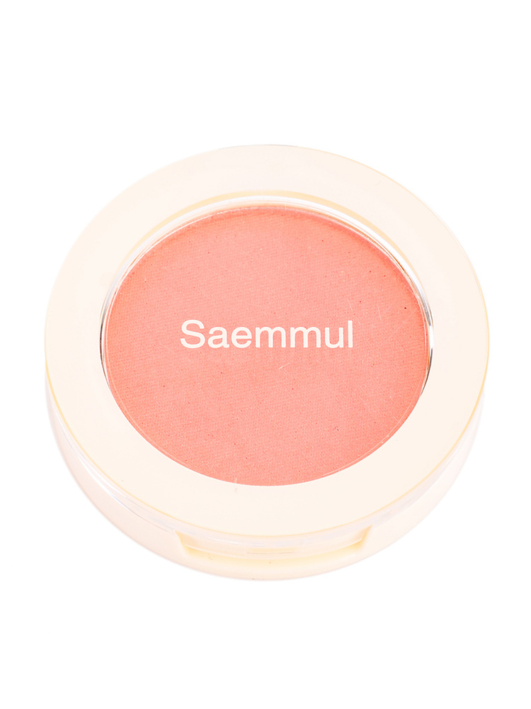 Румяна, 5 гр, Saemmul Single Blusher CR01 Naked Peach, THE SAEM, 8806164132463 #1