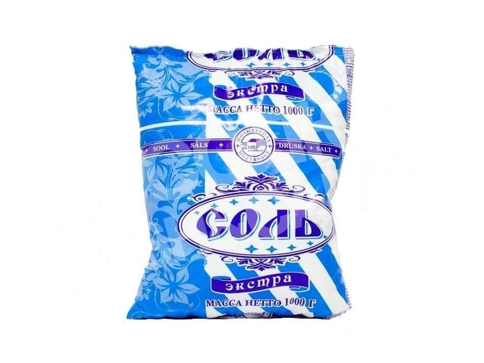 Соль пищевая МОЗЫРЬСОЛЬ, Экстра Полесье, 6шт - купить с доставкой по ...