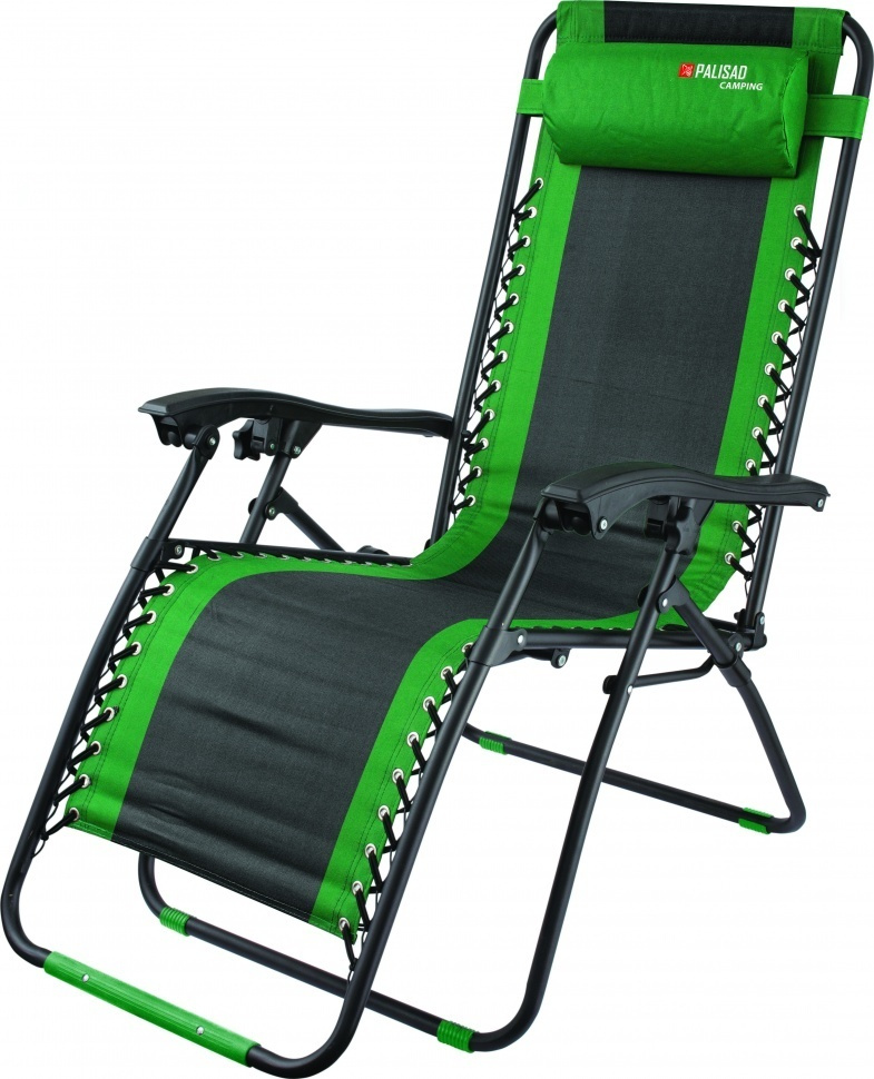 Кресло-шезлонг складное, многопозиционное 160 х 63,5 х 109 cм Camping Palisad, 69606  #1
