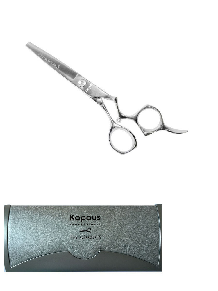 Kapous Professional Ножницы парикмахерские Pro-scissors S, прямые 6 #1