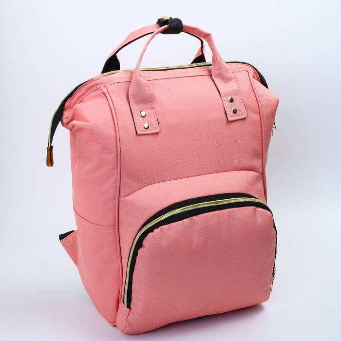 Сумка-рюкзак для хранения вещей малыша, цвет розовый #1