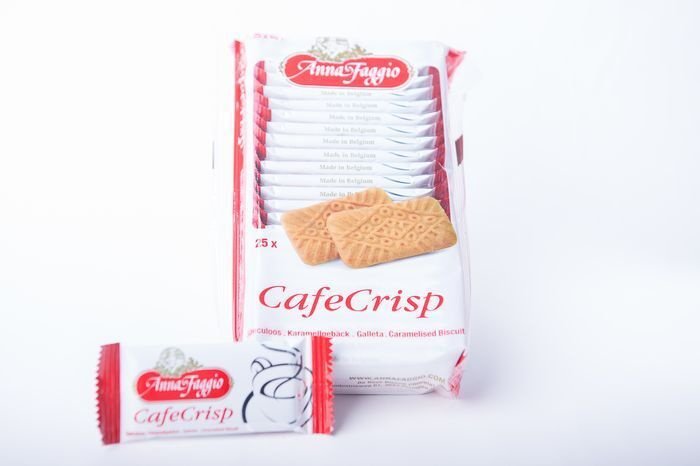 Печенье ANNA FAGGIO Хрустящее карамелизированное Cafe Crisp, 150 г  #1