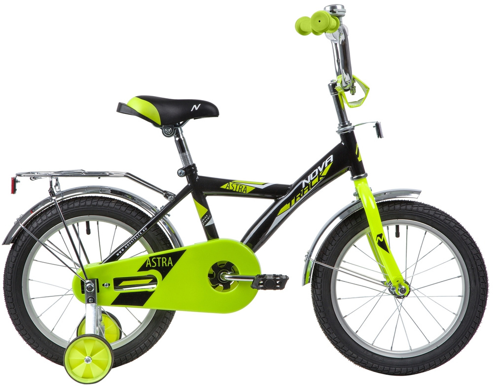 Детский велосипед NOVATRACK Astra 16" черный 139655 #1