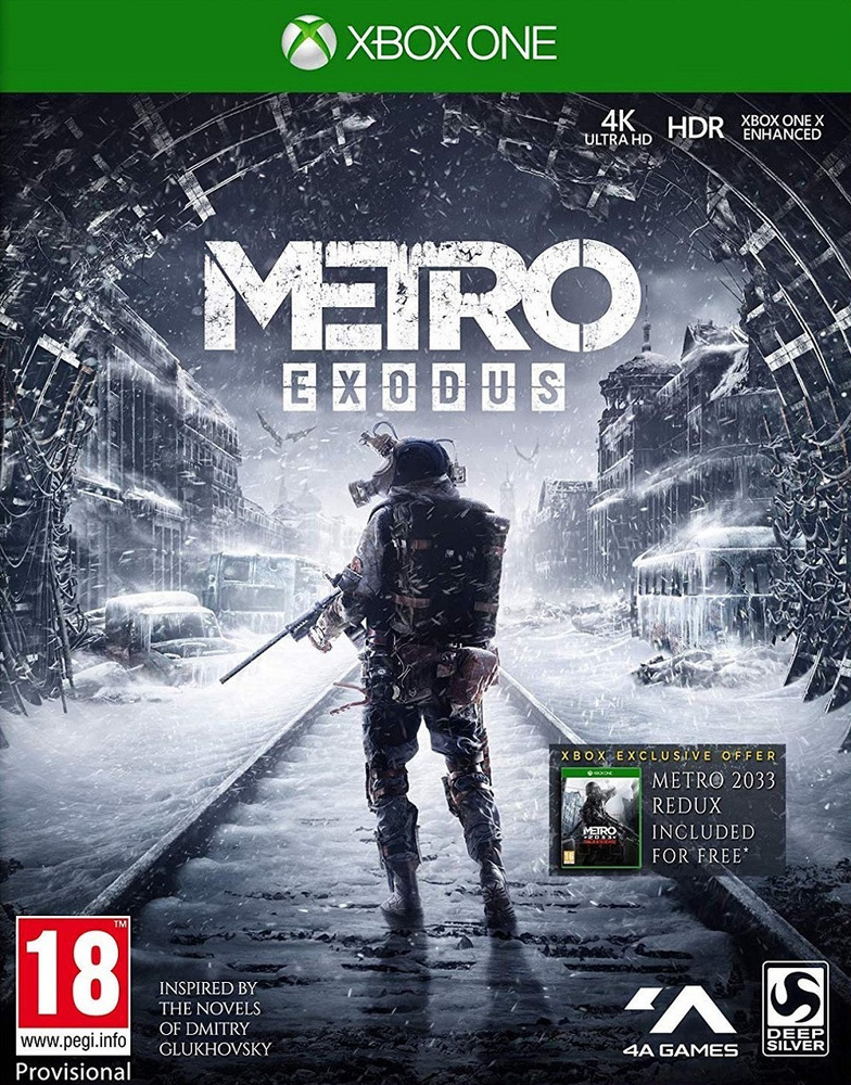 Игра Metro: Exodus (Метро: Исход) Day One Edition (Xbox One) #1