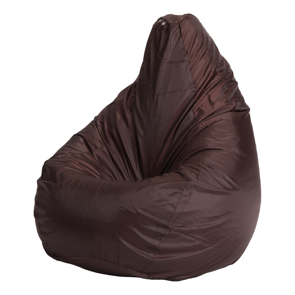 Пуффбери Кресло-мешок Груша, Оксфорд, Размер XL,коричневый  #1