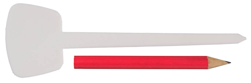 Набор меток-ориентиров GRINDA, 125 мм, для засеянных грядок, с карандашом, 25 шт  #1