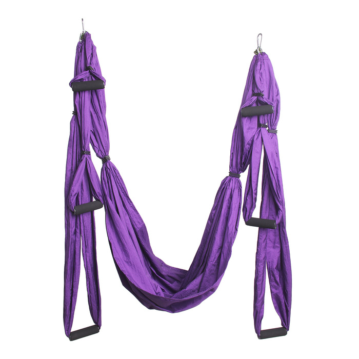 Гамак для йоги 250 х 140 см, цвет фиолетовый #1