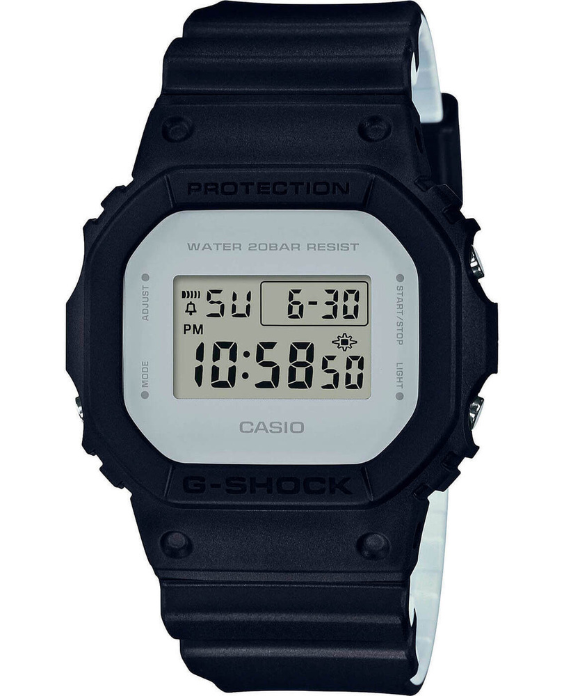 Противоударные японские мужские часы Casio G-Shock DW-5600LCU-1E водонепроницаемые с гарантией  #1