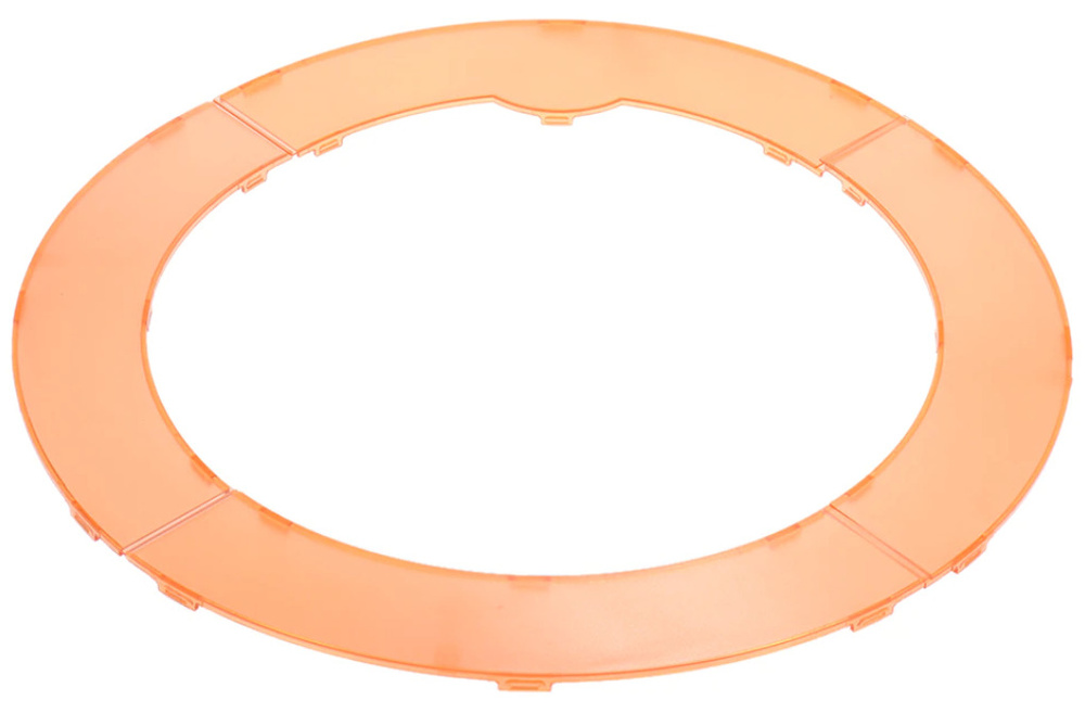 Комплект оранжевого и белого фильтров Neewer для кольцевых ламп, 36 сантиметров  #1