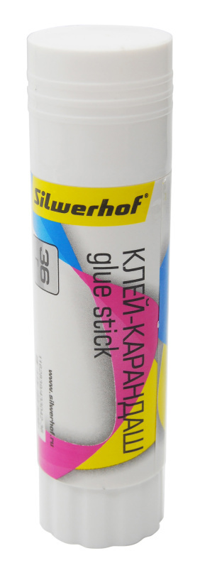 Клей-карандаш 36 грамм PVA (ПВА) Silwerhof #1