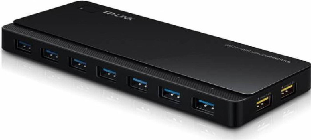 Разветвитель USB 3.0 TP-Link UH720 7порт. черный #1