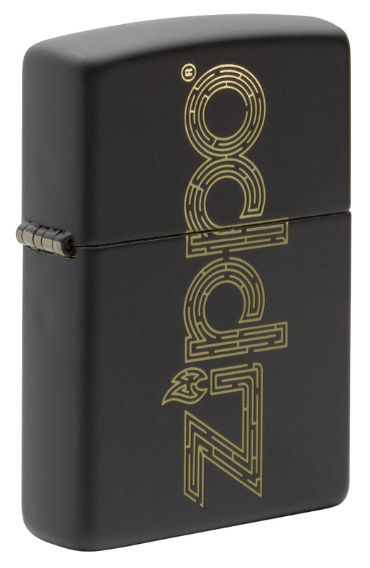 Зажигалка бензиновая Zippo Black Matte 49598 #1