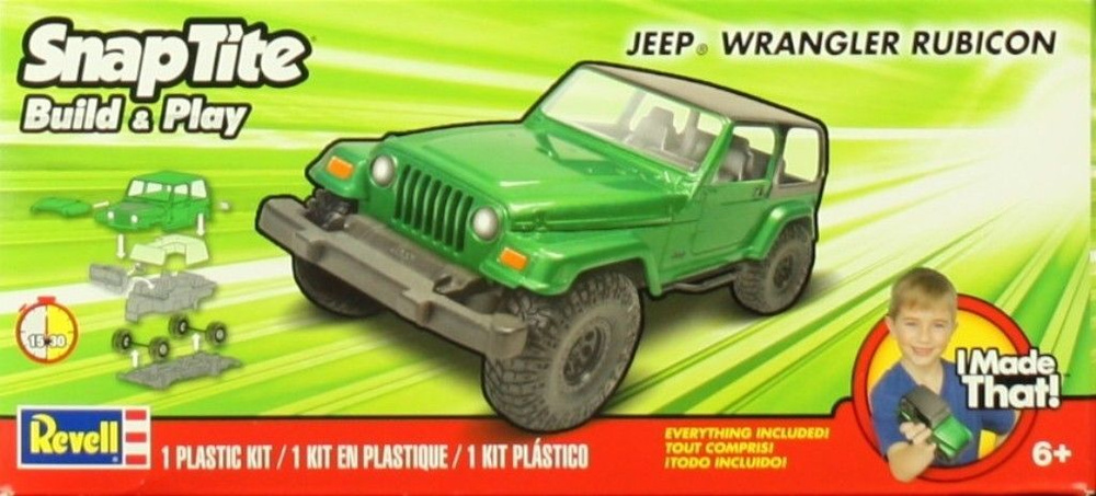 Автомобиль Jeep Wrangler Rubicon, Revell, 11695 #1