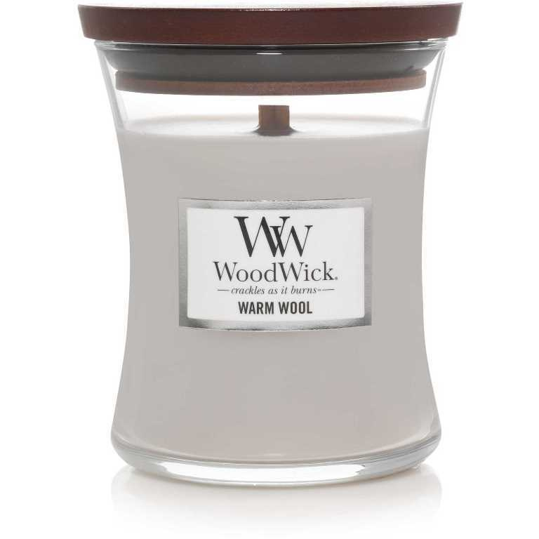 WoodWick Свеча ароматическая "Теплая шерсть 275гр.", 12 см, 1 шт #1