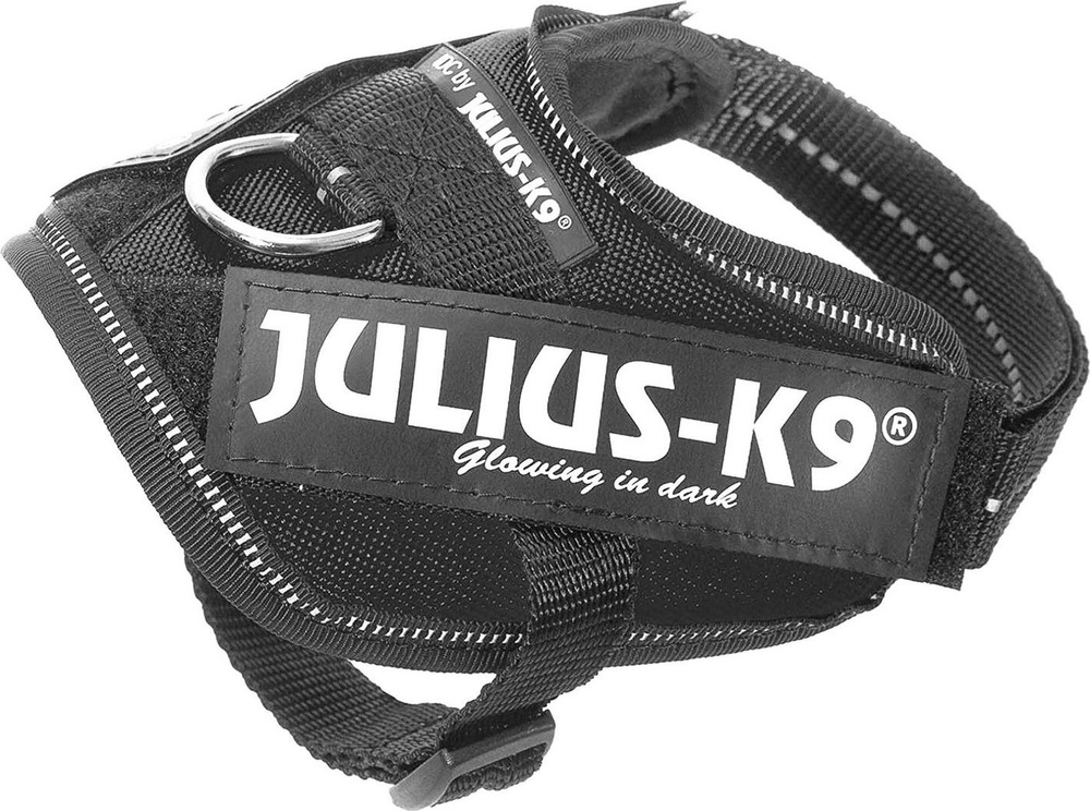 JULIUS-K9 IDC-Powerharness / Шлейка Джулиус К9 для собак Черный 1 (63-85см/ 23-30кг)  #1