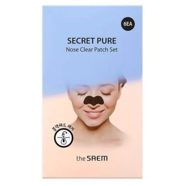 Патчи для очищения кожи носа от черных точек The Saem Secret Pure Nose Clear Patch Set, 6 шт  #1