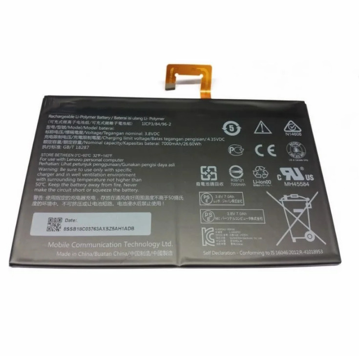 Аккумуляторная батарея MyPads 7000mAh L14D2P31 на планшет Lenovo Tab 2 A10-30 / Lenovo TAB 2 X30  #1