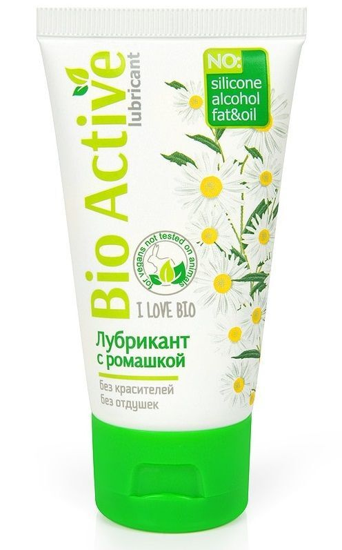 Лубрикант на водной основе Bio Active с экстрактом ромашки, 50 мл.  #1