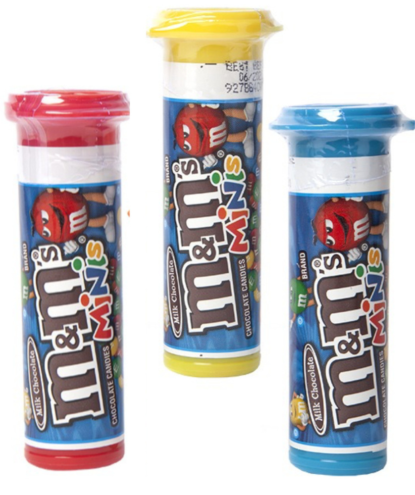 Драже M&M's Minis в баночке (3 шт. по 30,6 гр.) #1