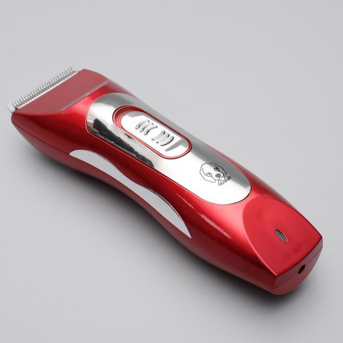 Машинка для стрижки Pet Clipper электрическая, 3 Вт, красная #1