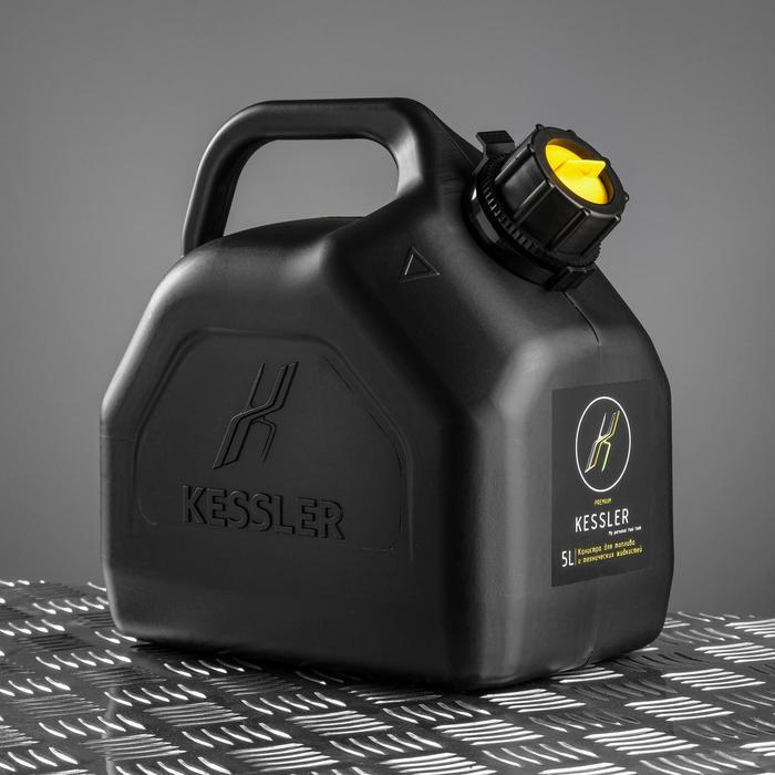 OKTAN, Канистра ГСМ Kessler premium, 5 литров, пластиковая, чёрная #1