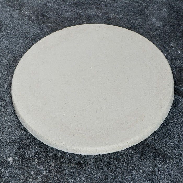 Пекарский камень для выпечки, круглый, 30 х 2 см, шамот, камень для пиццы  #1