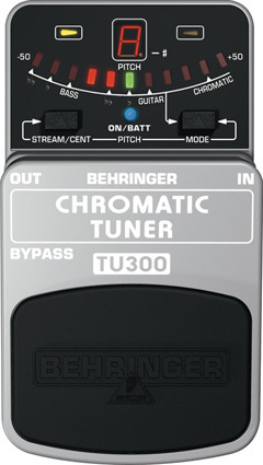 Behringer Chromatic Tuner TU300 Педаль-хроматический тюнер для настройки гитар и бас-гитар  #1