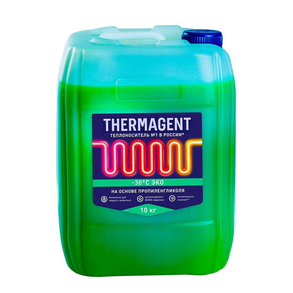 Теплоноситель THERMAGENT ECO -30, 10 кг пропиленгликоль #1