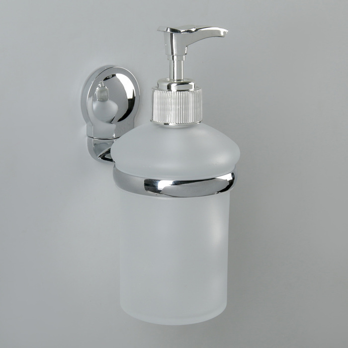 Accoona, Дозатор для жидкого мыла настенный A11813, 200 мл, стекло, цвет хром  #1