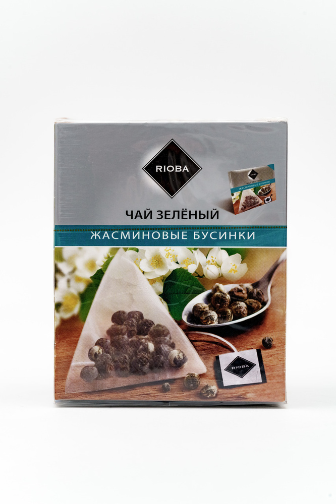 RIOBA Чай зеленый Жасмин (2г х 20шт), 40г #1