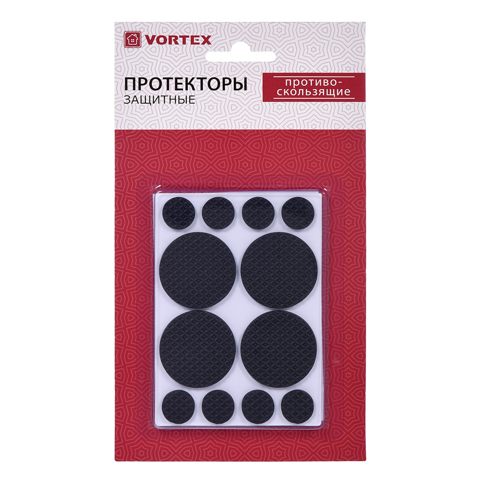 Протекторы для мебели противоскользящие набор 24 шт "Vortex" 26004  #1