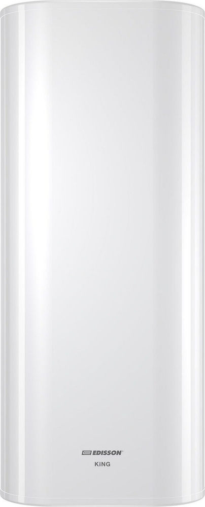 Водонагреватель накопительный электрический Edisson King 80 V (плоский), 80 л, белый  #1