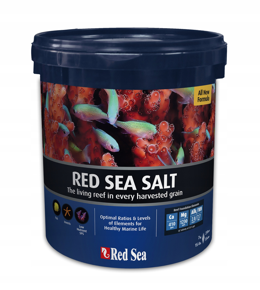 Соль морская Red Sea Salt  7кг на 210л (ведро) #1