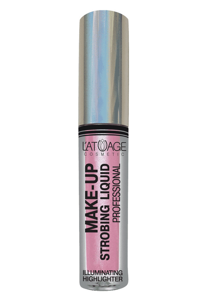 L'atuage Cosmetic Хайлайтер для лица жидкий Make up Strobing liquid тон 601 #1