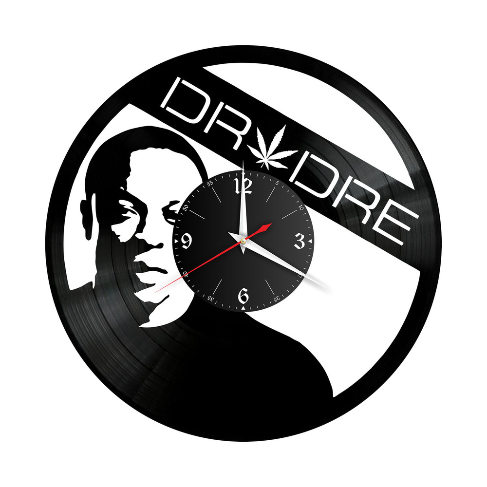 Настенные часы Dr. Dre (Доктор Дре) из винила, #1 #1