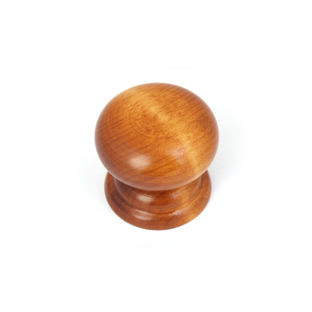 ручка-кнопка деревянная Мокко М 60мм #1