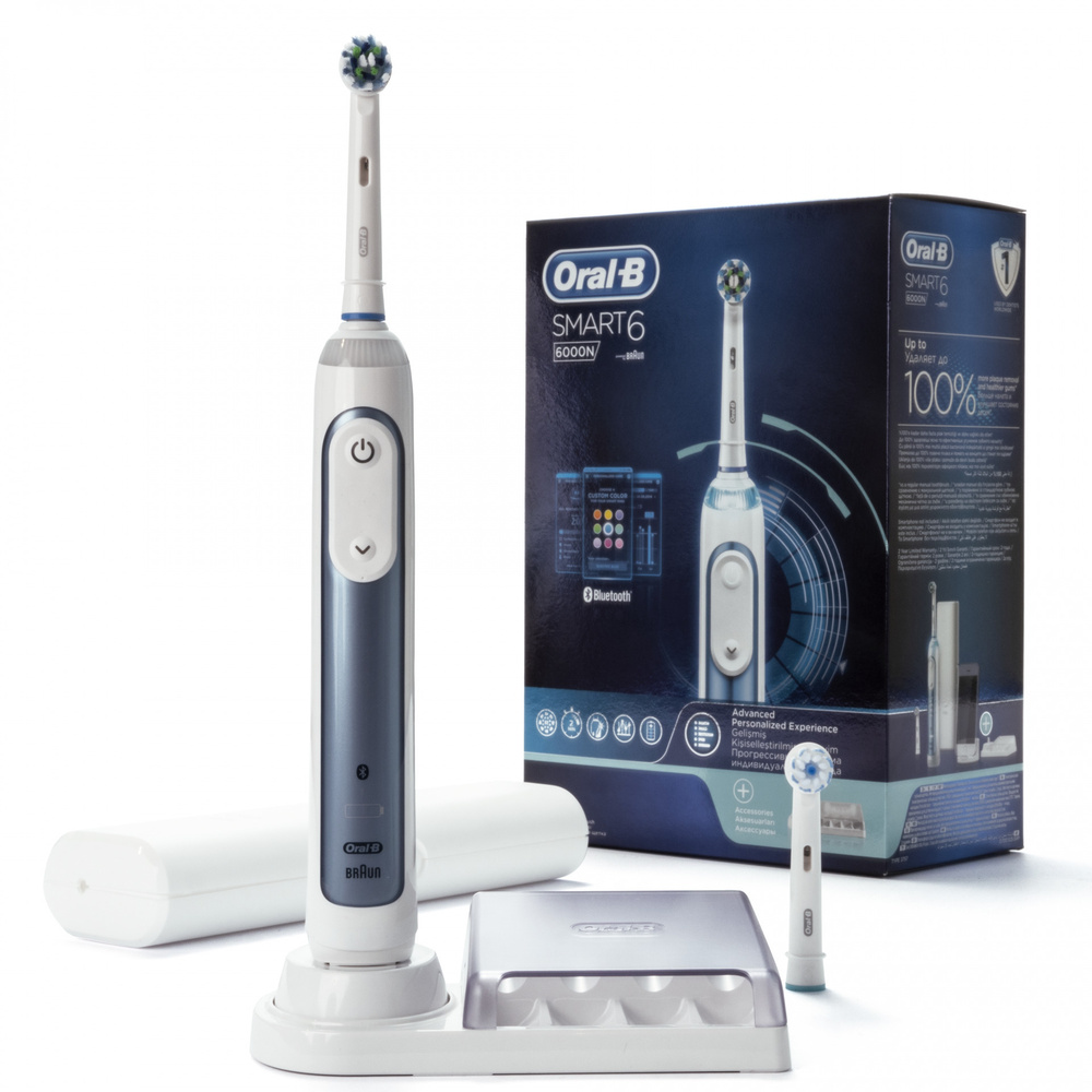 Электрическая зубная щетка Oral-B Smart 6 6000N D700.525.5XP #1