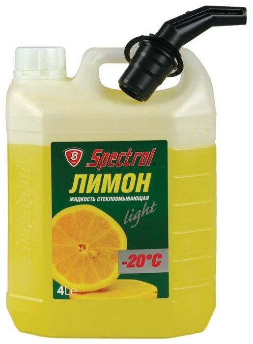 Spectrol Жидкость стеклоомывателя Лимон 4 л #1