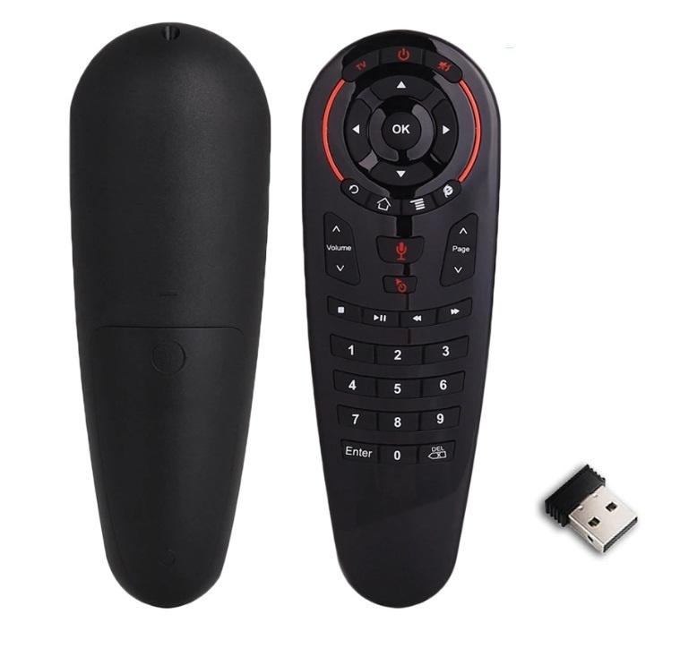 Гироскопический пульт Air Mouse G30s 2.4GHz с голосовым управлением  #1