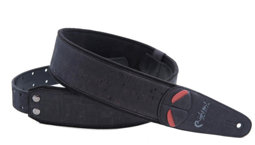 Steady Mojo Cork Black Ремень для гитары, RightOn Straps 8401070040705 #1