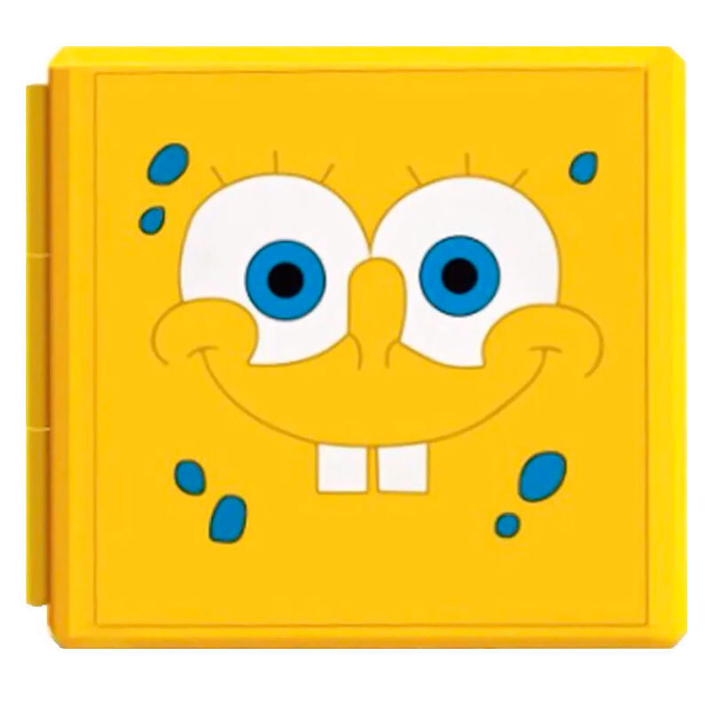 Кейс-футляр для 12 картриджей Nintendo Switch Premium Game Card Case (SpongeBob)  #1