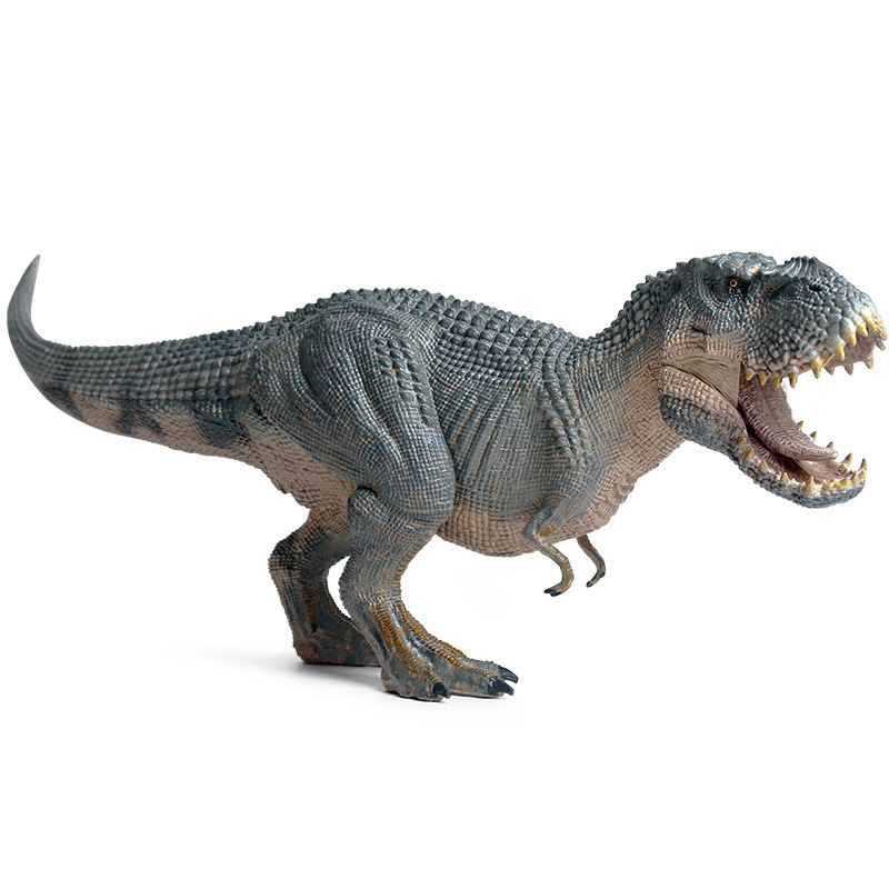 Динозавр Тираннозавр Рекс большой, подвижный рот, раскрашен вручную  #1